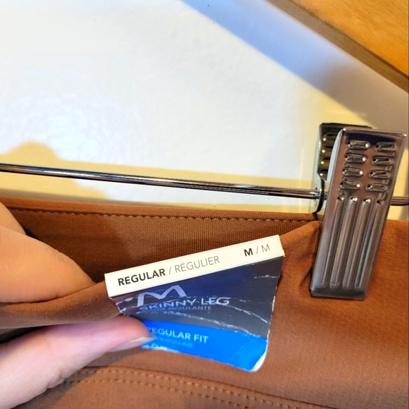 Columbia Anytime Slim Pull On Pants Women's Light Brown - Picture 11 of 15